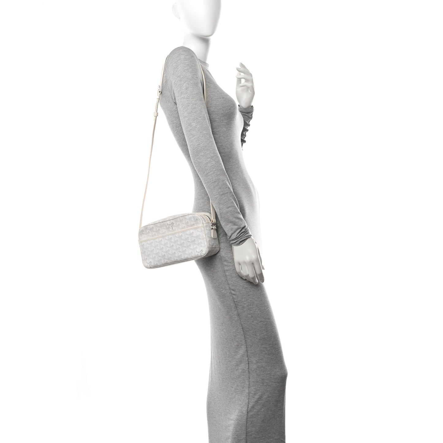 Goyardine Sac Cap Vert White