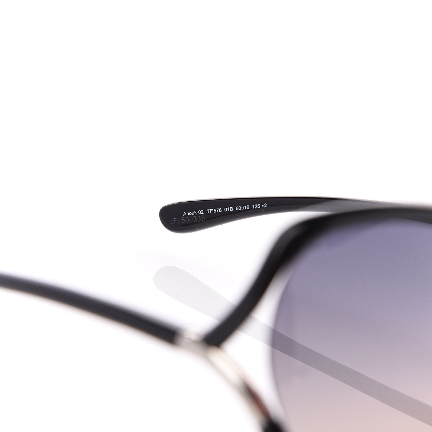 Tom Ford Anouk Sunglasses TF578 Black 5 of 7