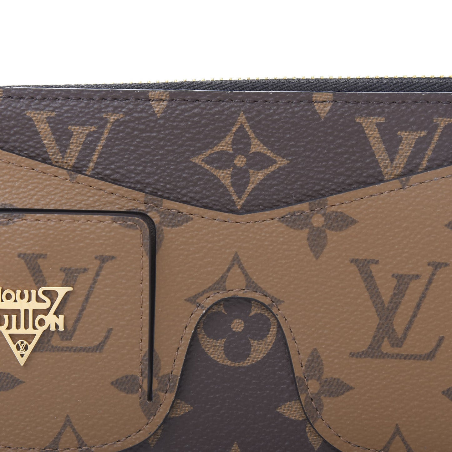 Reverse Monogram Zippy Shades Wallet