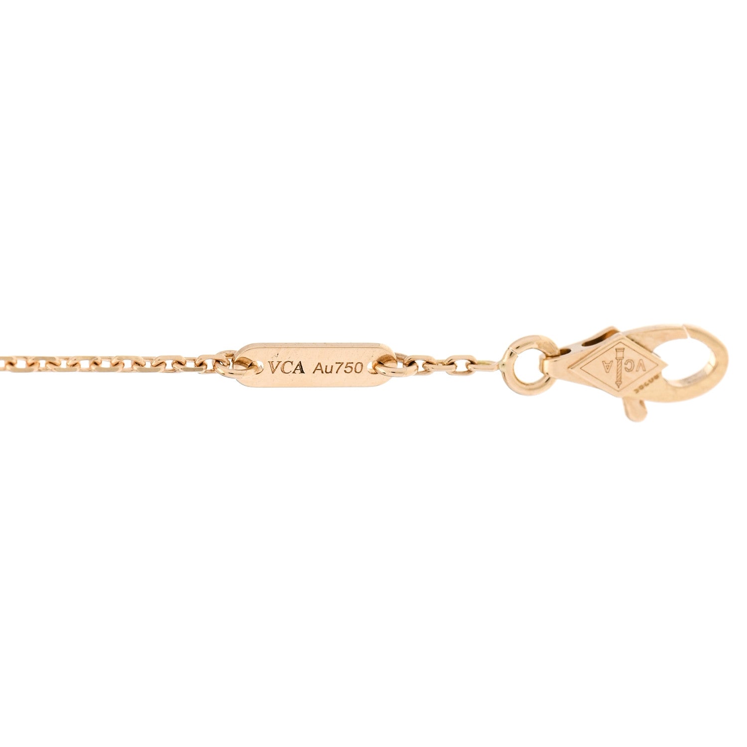 Van Cleef & Arpels 18K Yellow Gold Mother of Pearl Sweet Alhambra Butterfly Bracelet 3 of 5