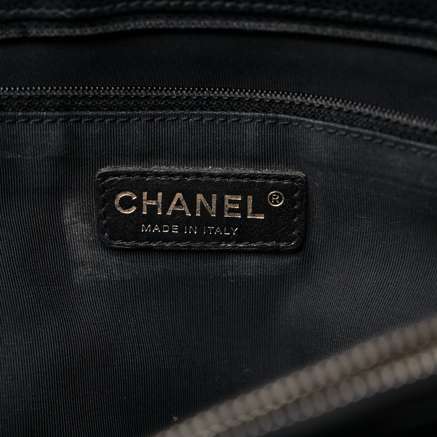Chanel Caviar Quilted Grand Shopping Tote GST Black 6 of 16