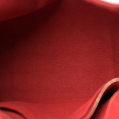 Louis Vuitton Damier Ebene Caissa Hobo Cherry 5 of 15