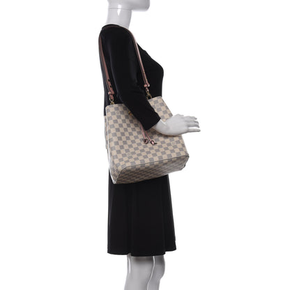 Louis Vuitton Damier Azur Neonoe MM Eau De Rose 2 of 12