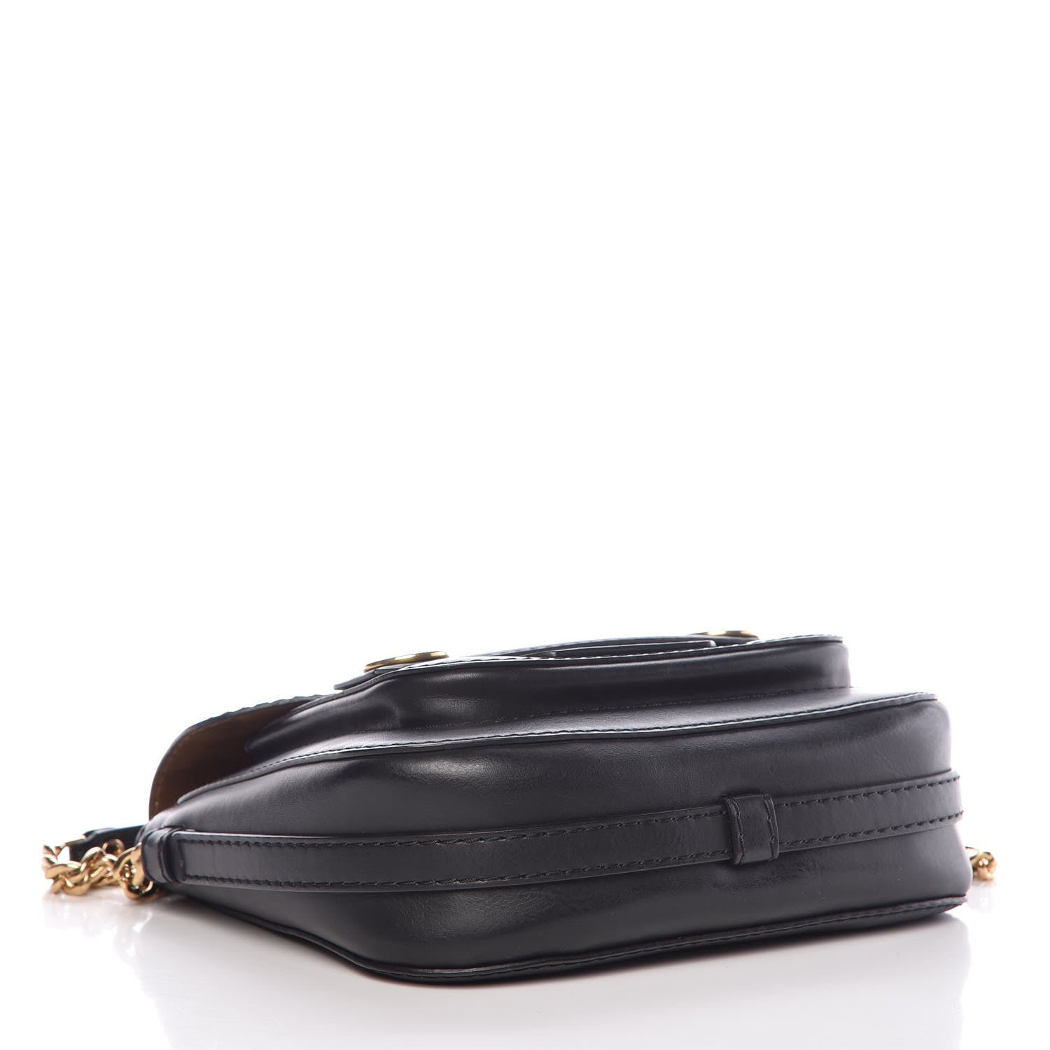 Stella McCartney Eco Alter Nappa Popper Shoulder Bag Black 4 of 12