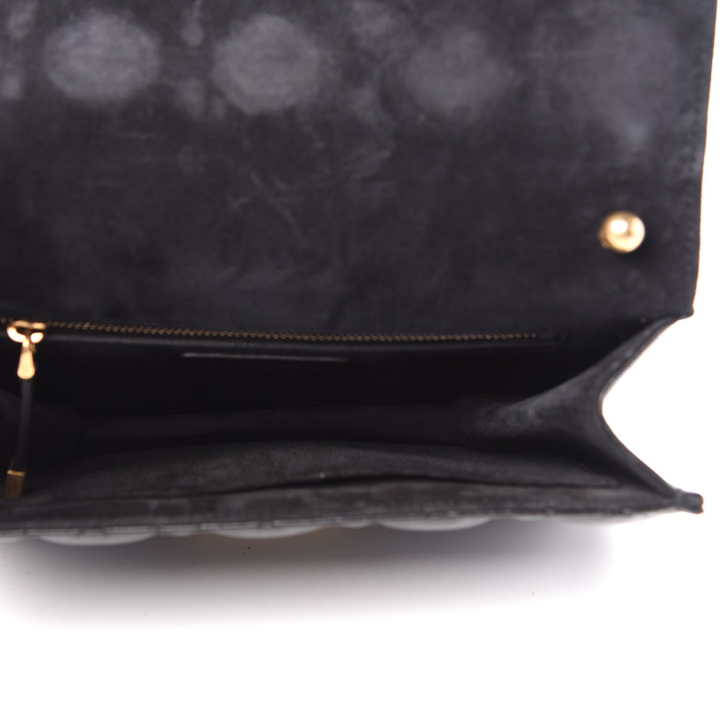 Christian Dior Lambskin Cannage Small Dioraddict Flap Bag Black 5 of 10
