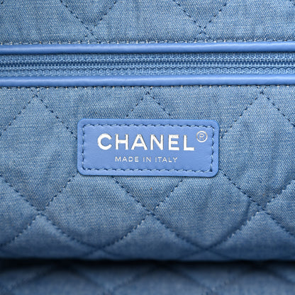 Chanel Denim Quilted Chanel 22 Blue 7 of 11