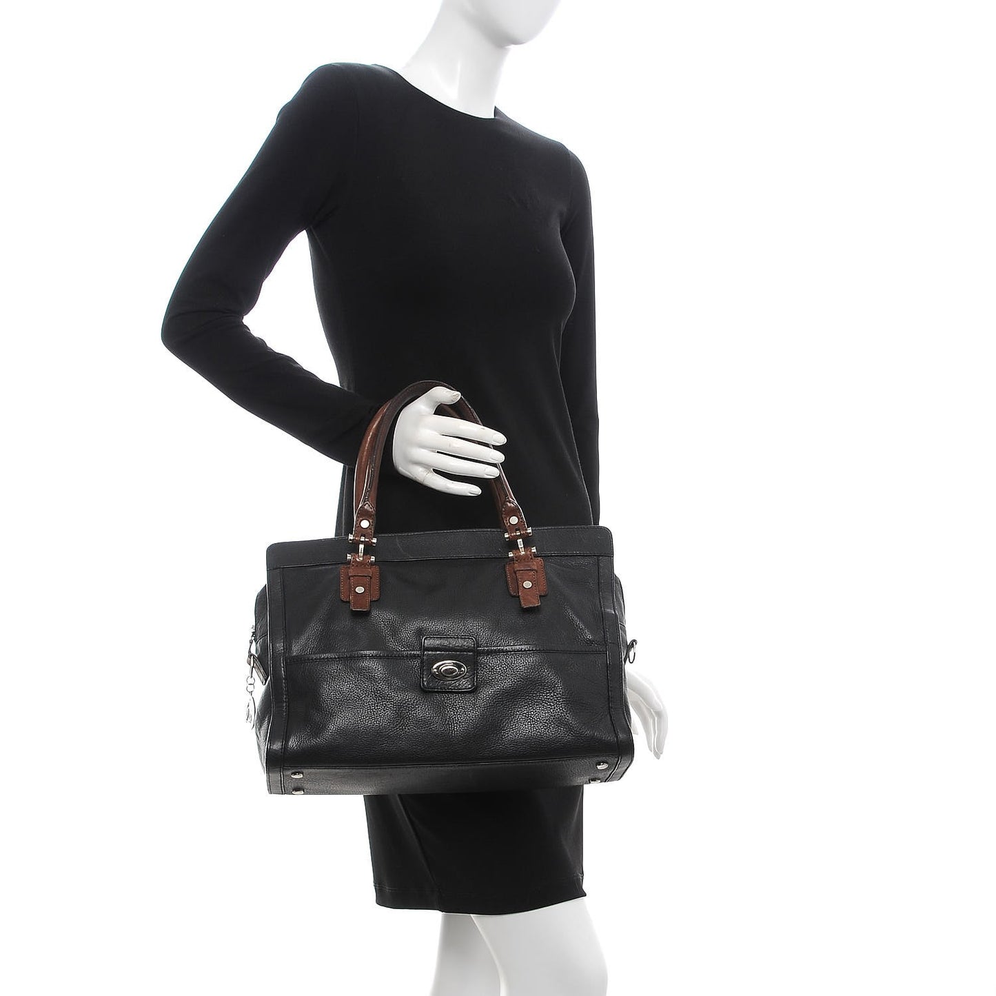 Taurillion Madame Tourniquet PM Tote Black