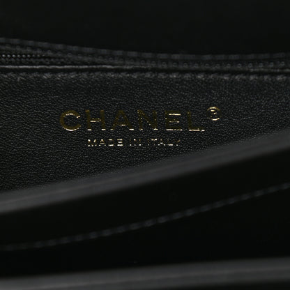 Chanel Lambskin Quilted Small Trendy CC Dual Handle Flap Bag Black 6 of 11