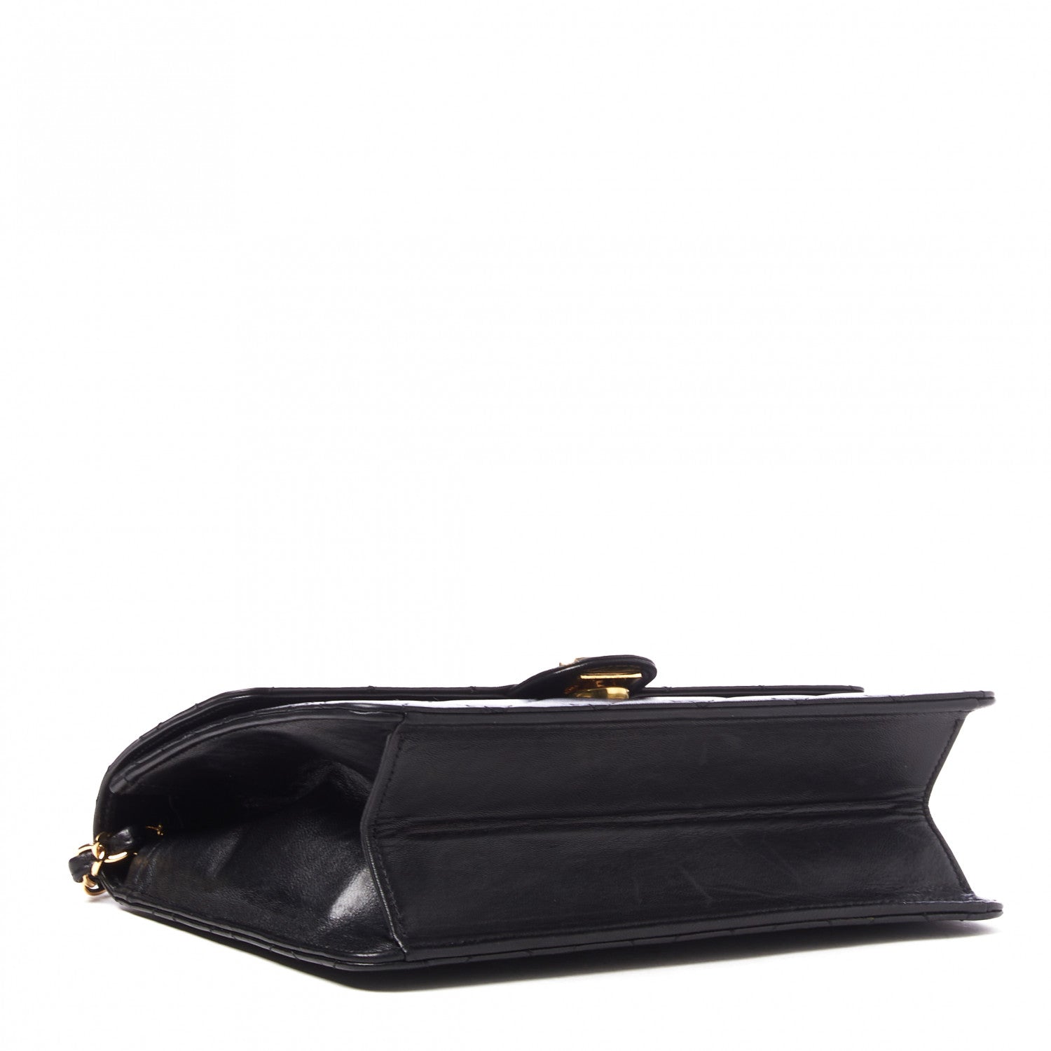 Chanel Lambskin Quilted Small Single Flap Black 3 of 10