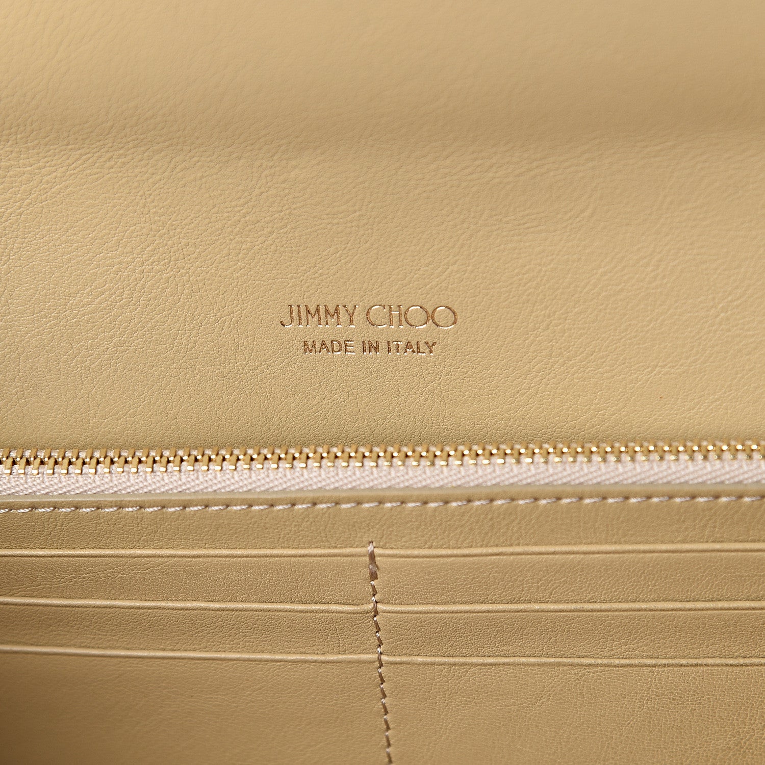 Jimmy Choo Patent Suede Milla Wallet on Chain Nude 5 of 6