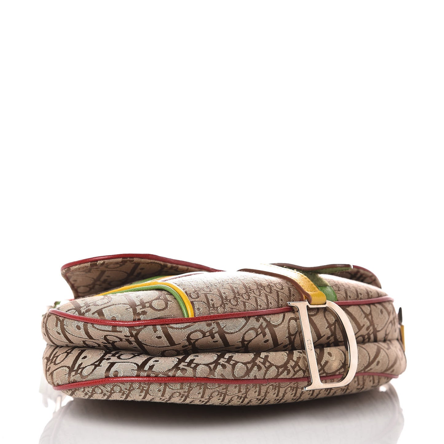Monogram Rasta Saddle Bag Beige