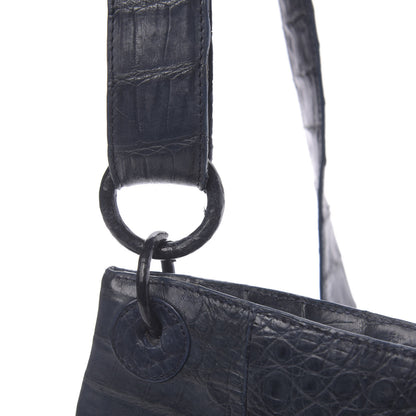 Nancy Gonzalez Crocodile Crossbody Bag Dark Blue 13 of 17