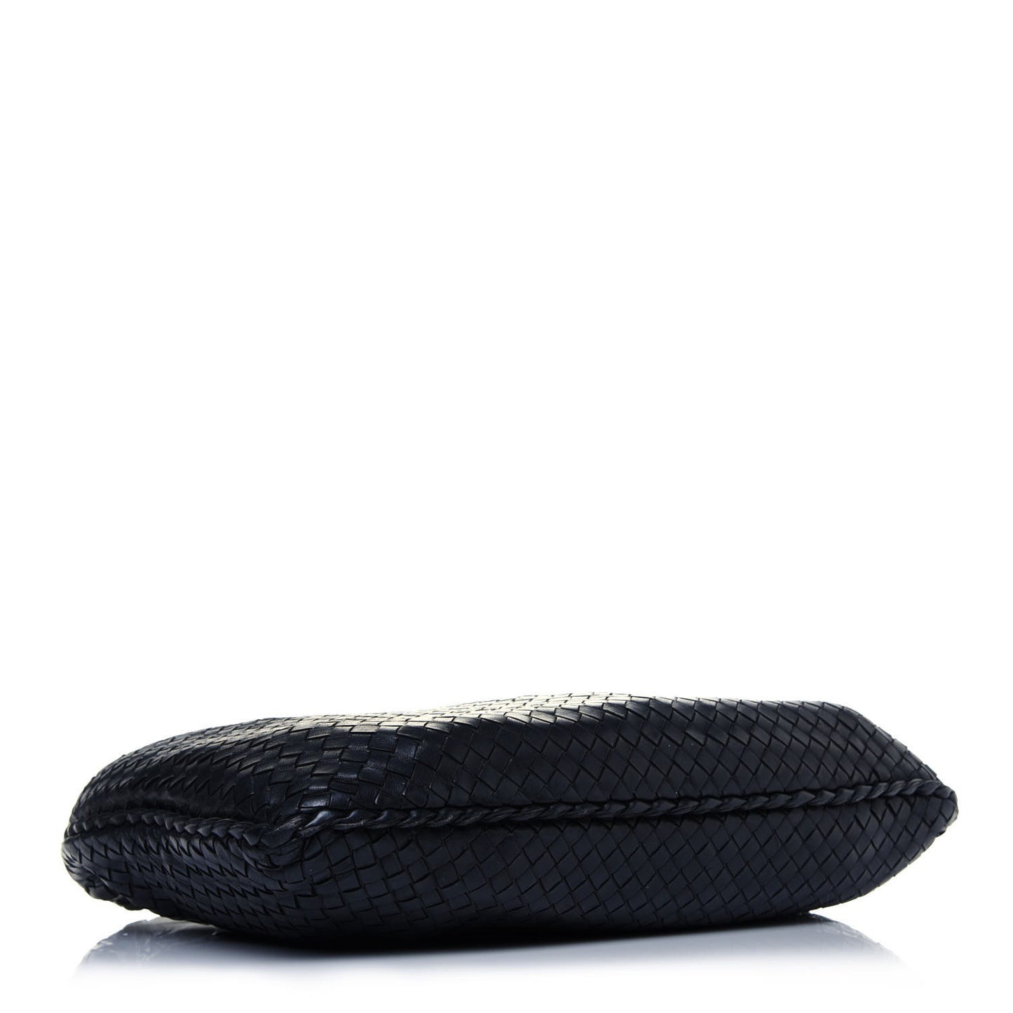 Nappa Intrecciato Large Veneta Hobo Black