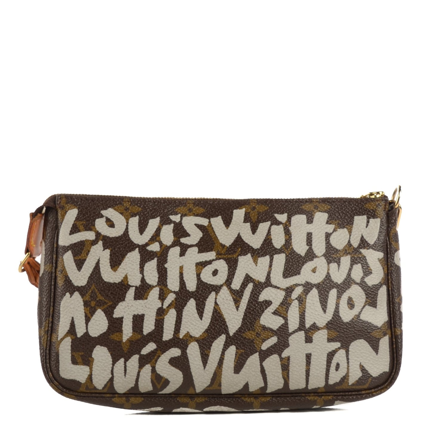 Monogram Graffiti Pochette Accessories Silver