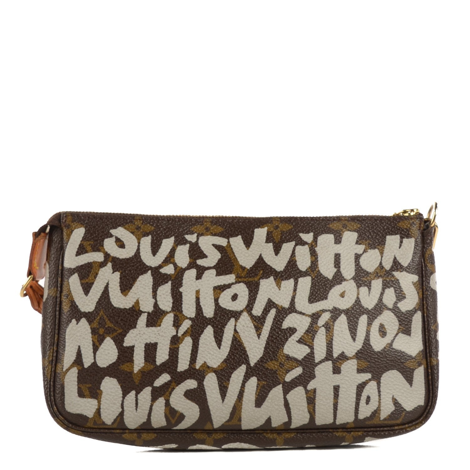 Louis Vuitton Monogram Graffiti Pochette Accessories Silver 1 of 7