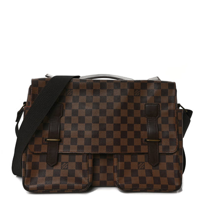 Louis Vuitton Damier Ebene Broadway Messenger Bag 1 of 10