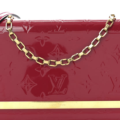 Louis Vuitton Vernis Ana Clutch Rose Indien 7 of 9