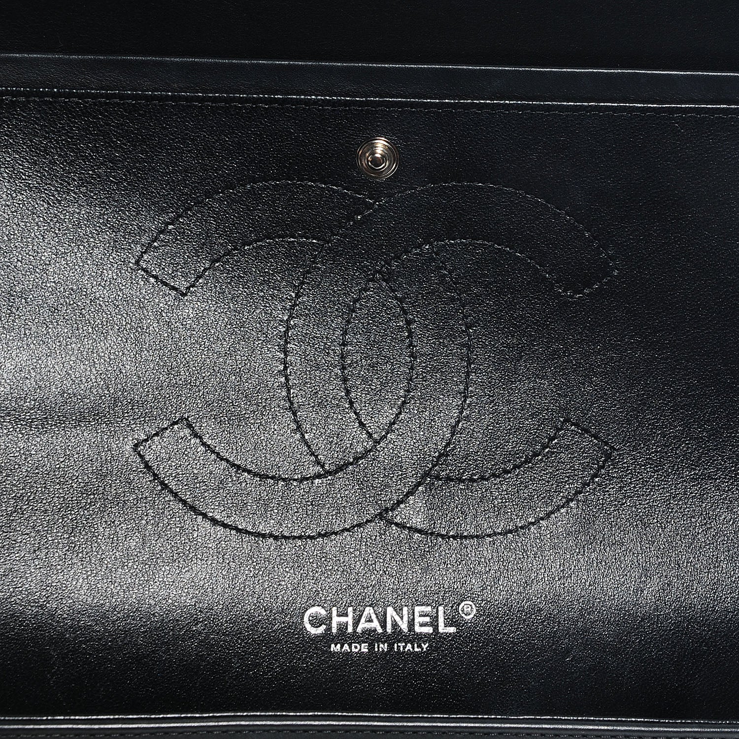 Chanel Patent Jumbo Double Flap Black 6 of 8