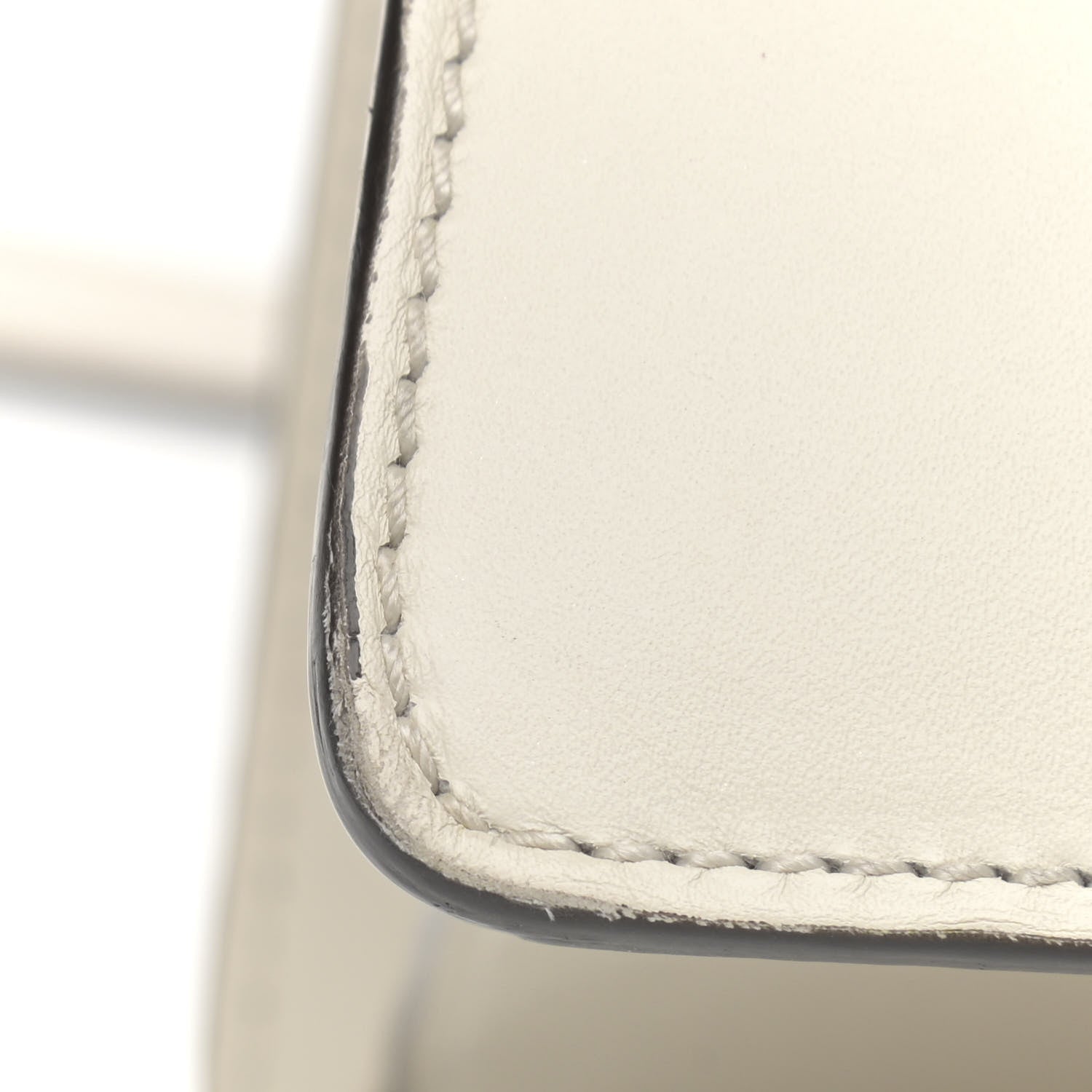 Gucci Calfskin Web Medium Sylvie Top Handle Bag White 12 of 16