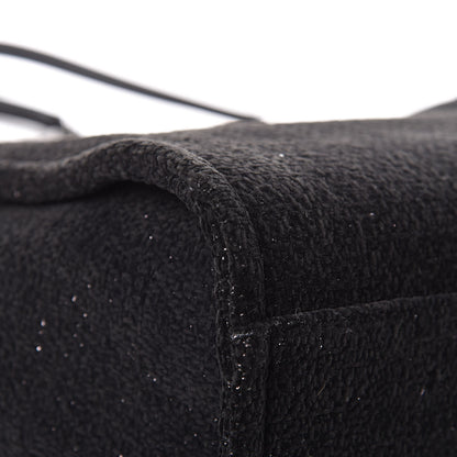 Chanel Lurex Boucle Small Deauville Tote Black 8 of 12