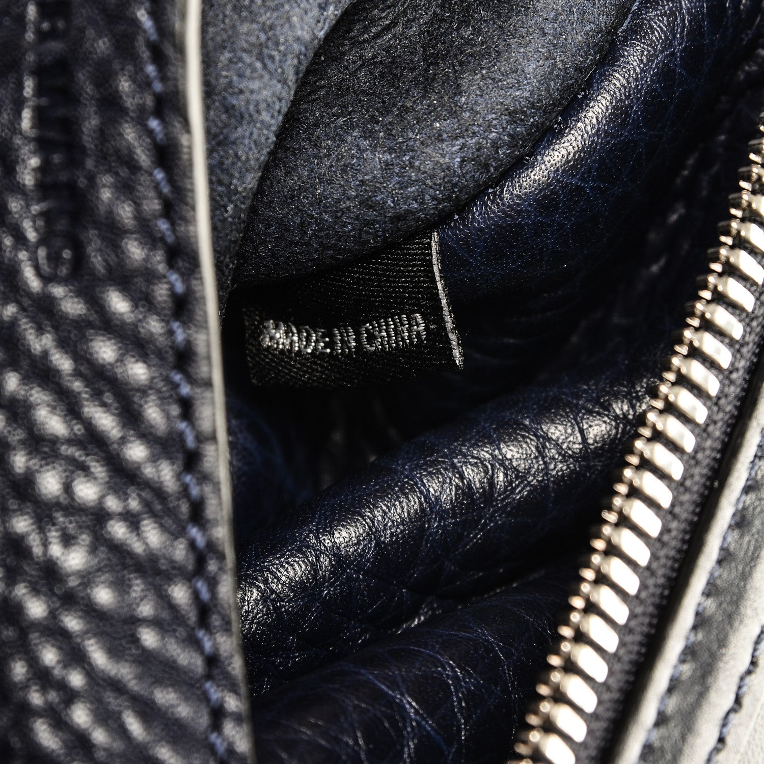 Alexander Wang Pebbled Calfskin Mini Emile Navy 7 of 8