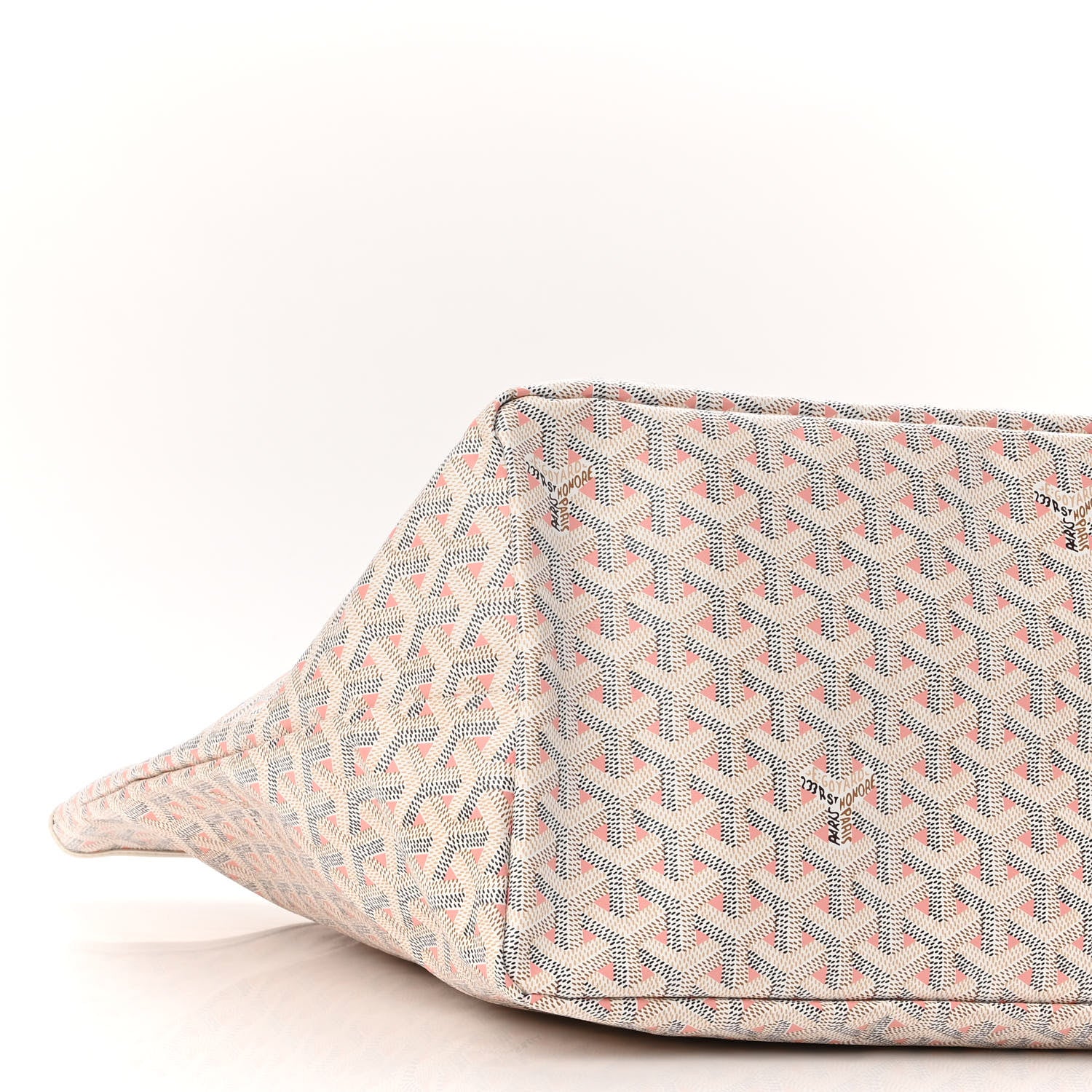 Goyard Goyardine Saint Louis Claire Voie GM White Pink 11 of 11