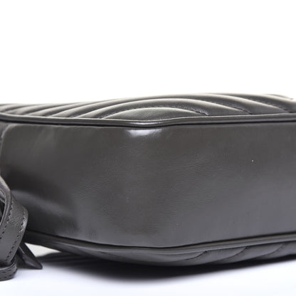 Saint Laurent Calfskin Matelasse Monogram Lou Camera Bag Military Olive 6 of 10