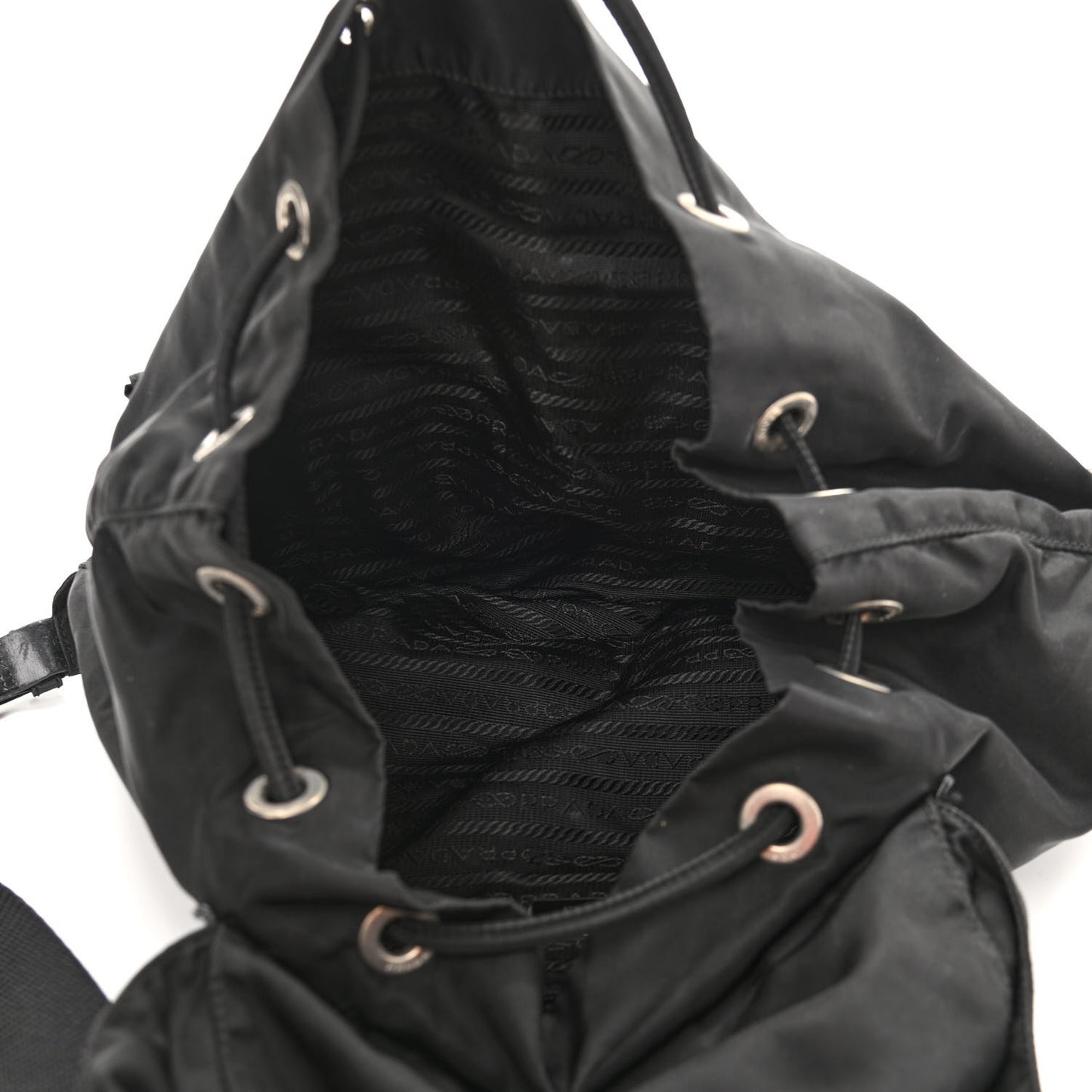 Tessuto Nylon Vela Small Backpack Black