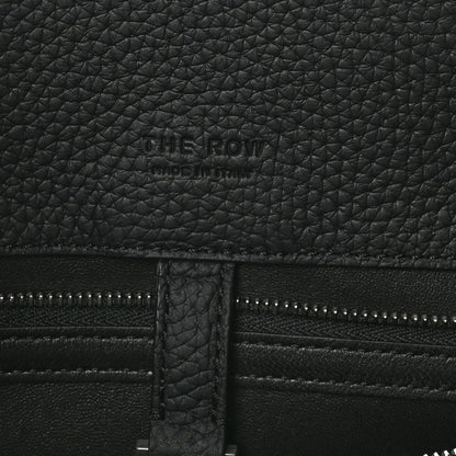 The Row Matte Grained Calfskin Margaux Shoulder 12 Black 6 of 9