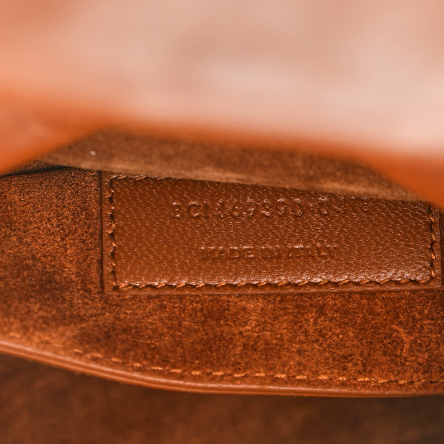 Saint Laurent Shearling Small Monogram Kate Satchel Beige 12 of 14