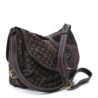 Louis Vuitton Monogram Mini Lin Saumur Ebene 3 of 13