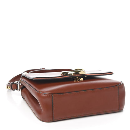Chloe Calfskin Small C Double Carry Sepia Brown 3 of 8