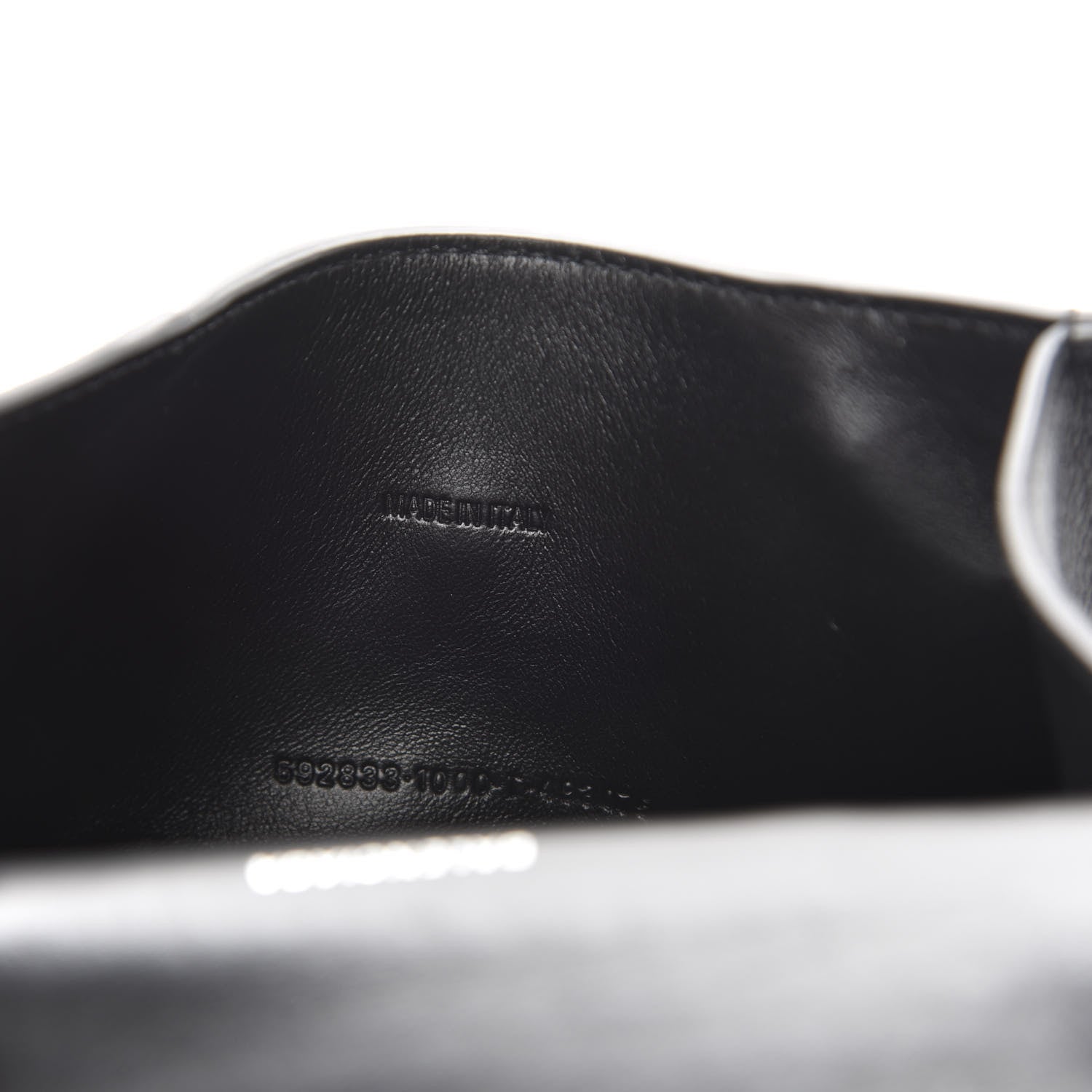 Balenciaga Grained Calfskin Hourglass Top Handle Bag XS Black 9 of 9