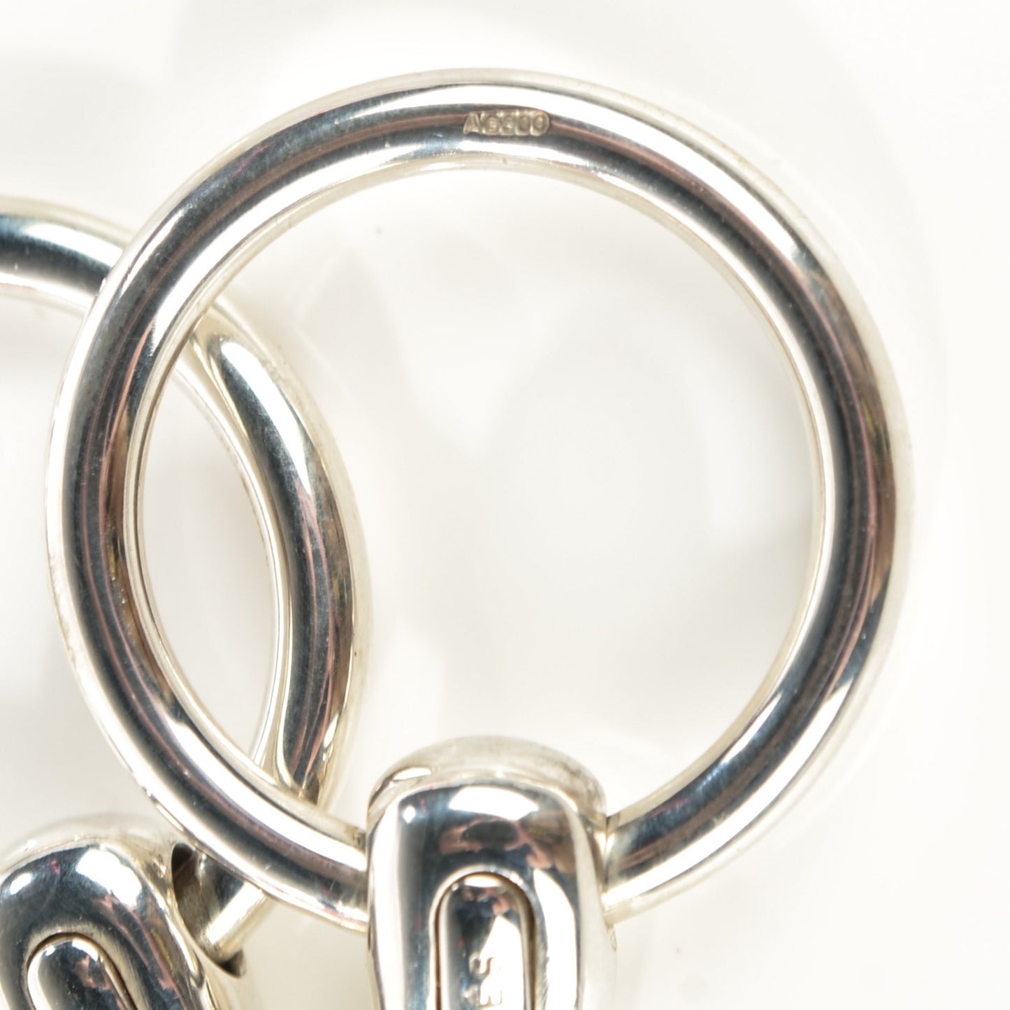 Palladium Mors Scarf Ring