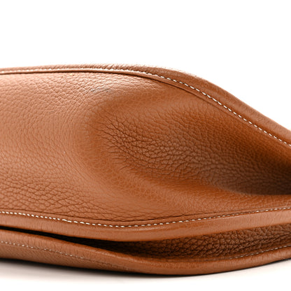 Hermes Taurillon Clemence Evelyne III GM Gold 10 of 16