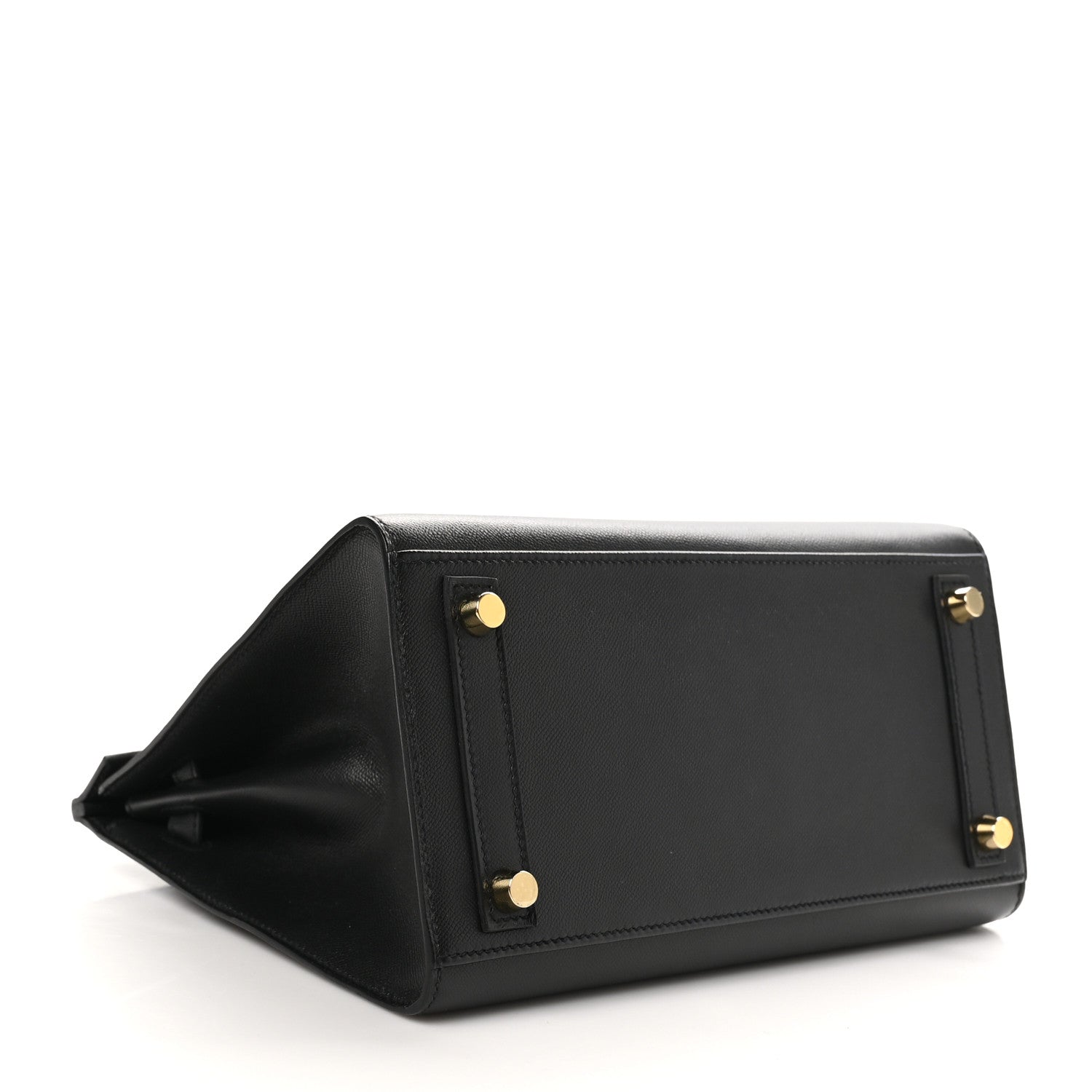 Hermes Madame Calfskin Birkin Sellier 25 Black 4 of 11