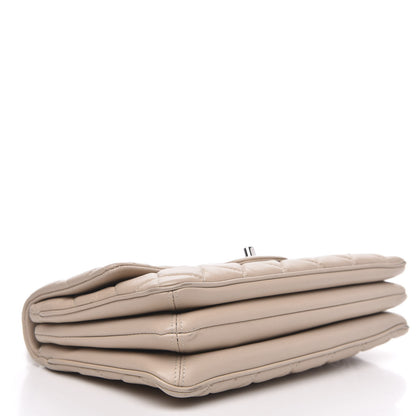 Chanel Calfskin Quilted Tender Touch Flap Bag Beige 4 of 14