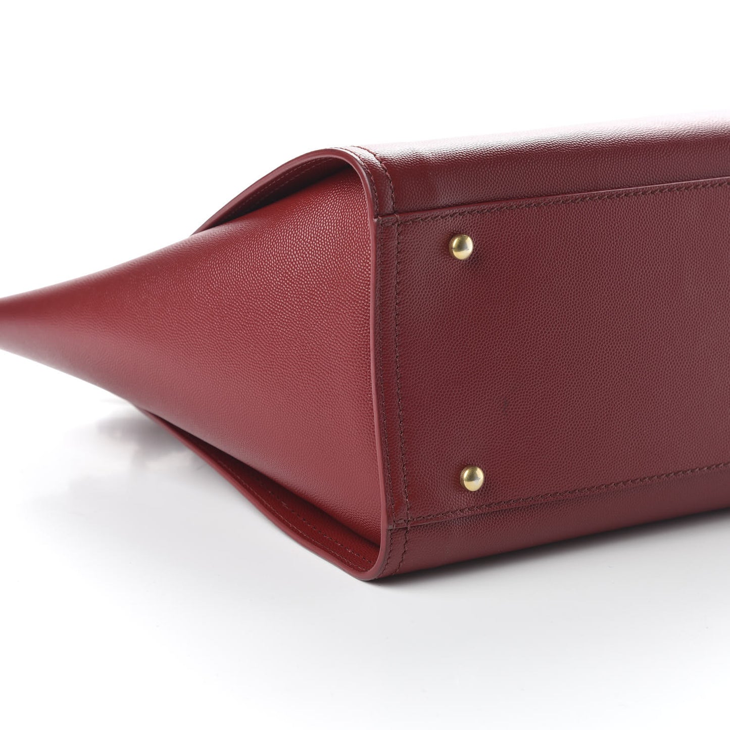 Caviar Small Studded Deauville Tote Red