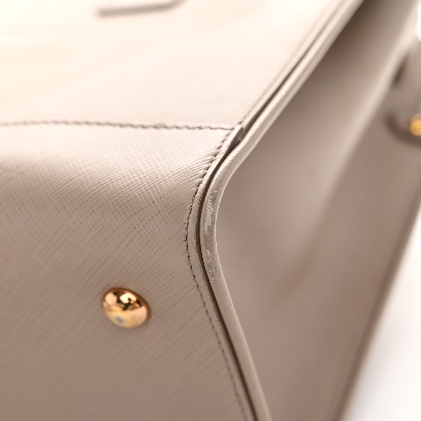 Printed Calfskin Briana Tote Grey