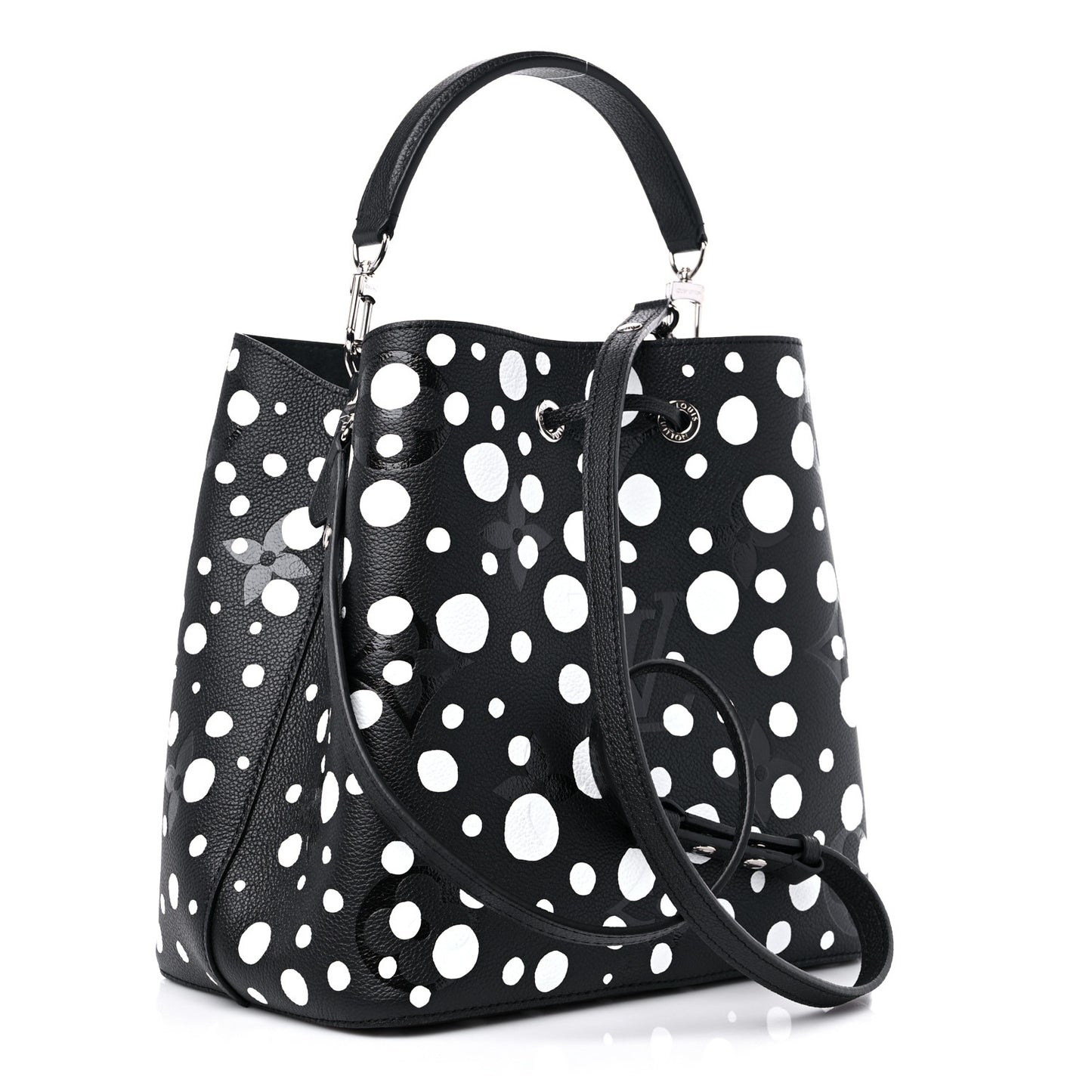 LV X YK Empreinte Neonoe MM Black White