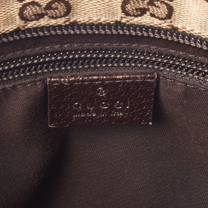 Gucci Monogram Web Small Flat Messenger Bag Brown 8 of 8