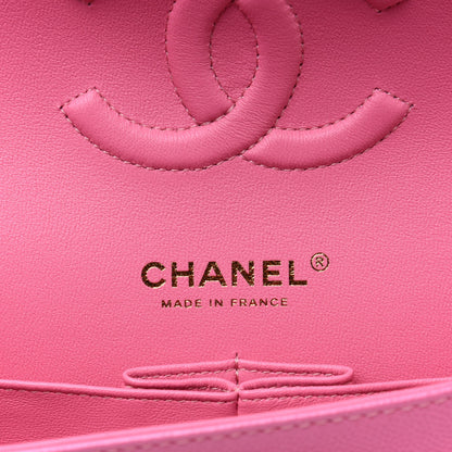 Chanel Caviar Quilted Medium Double Flap Pink 6 of 11