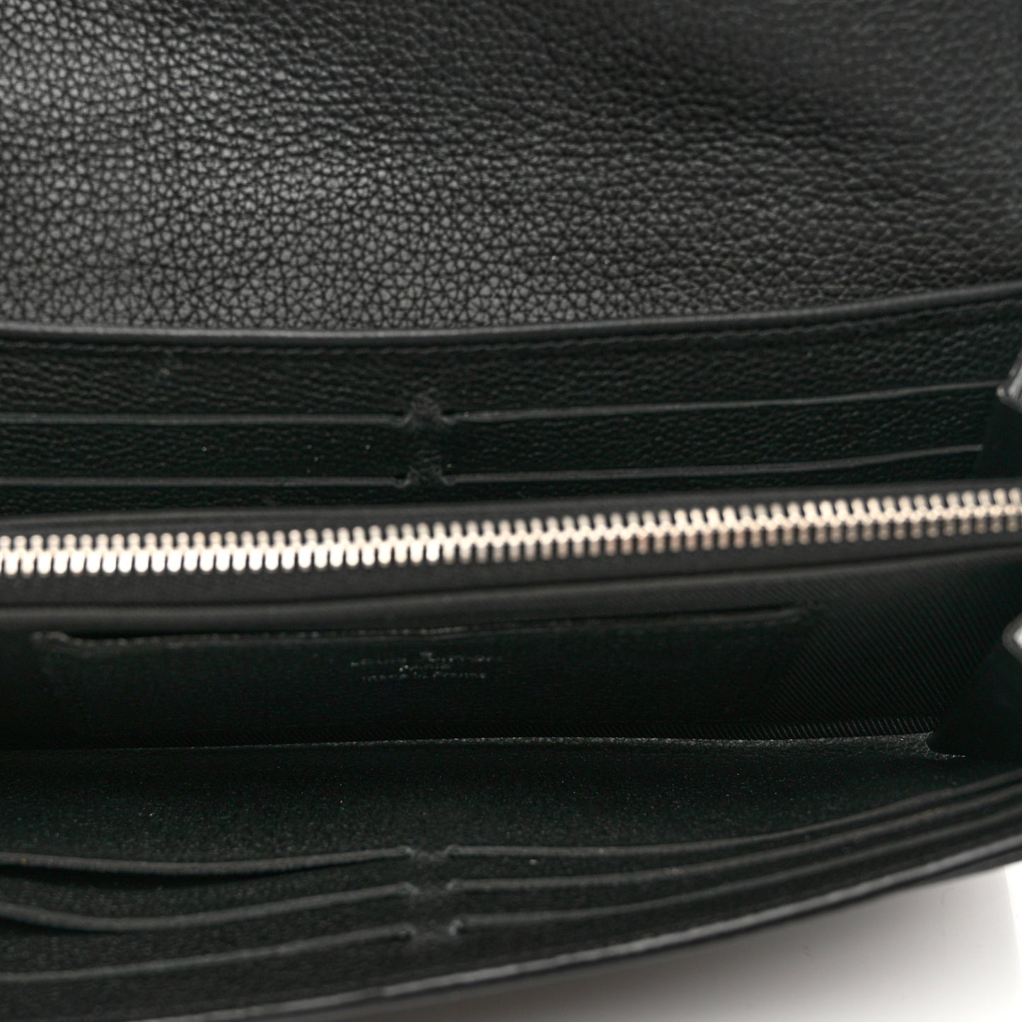 Soft Calfskin My Lockme Wallet Black
