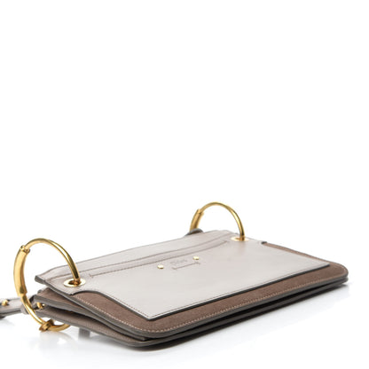 Chloe Calfskin Suede Mini Roy Bag Motty Grey 4 of 9