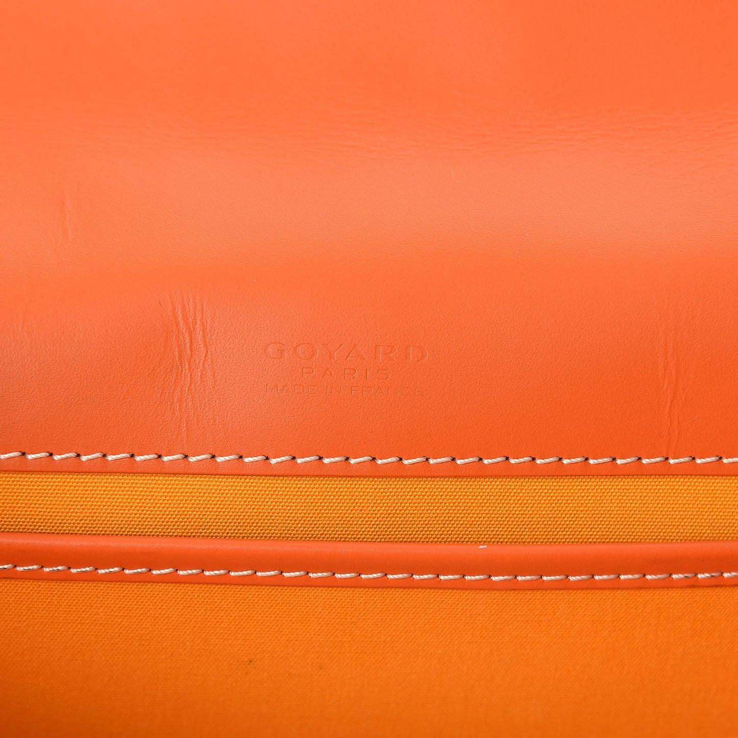 Goyardine Belvedere II PM Messenger Bag Orange