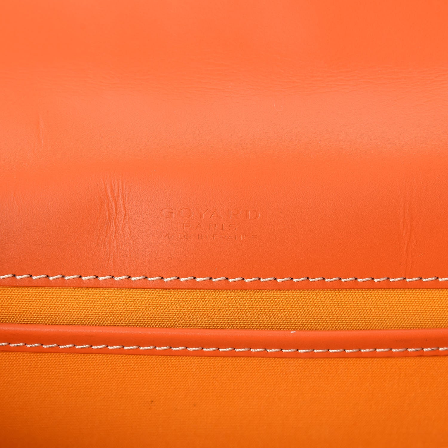 Goyard Goyardine Belvedere II PM Messenger Bag Orange 6 of 10