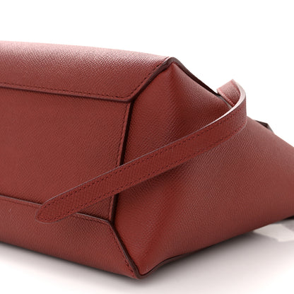 Celine Baby Grained Calfskin Micro Belt Bag Ruby 10 of 10