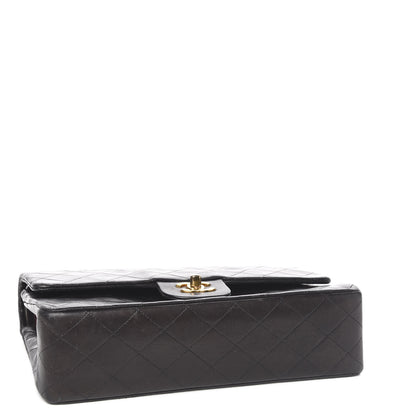 Chanel Lambskin Quilted Medium Double Flap Black 3 of 11