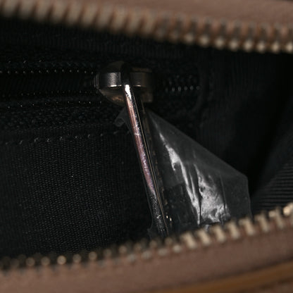 Chanel Aged Calfskin Chevron Quilted Small Gabrielle Hobo Green Navy Blue 12 of 15