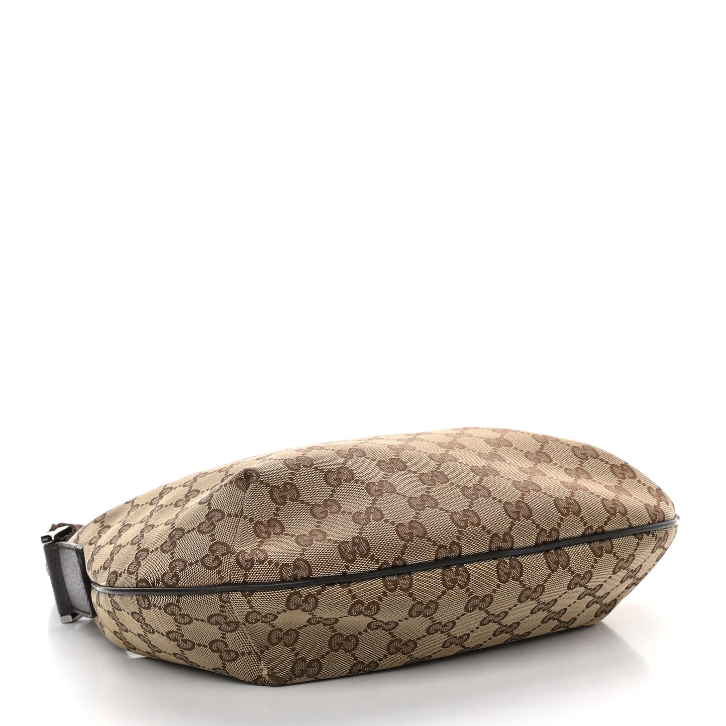 Monogram Medium Half Moon Hobo Dark Brown